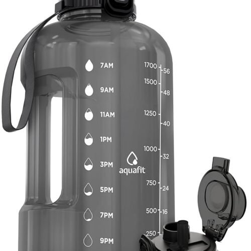 AQUAFIT 64 oz Water Bottle with Time Marker