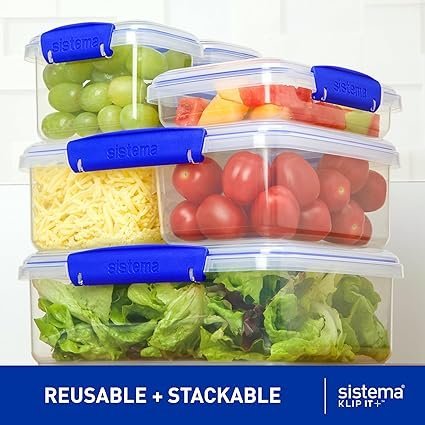 8158HW8TQL._AC_SX425_.jpg Sistema KLIP IT Food Storage Container